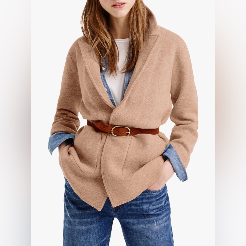 J.Crew Women's Sophie Open Front Sweater Blazer